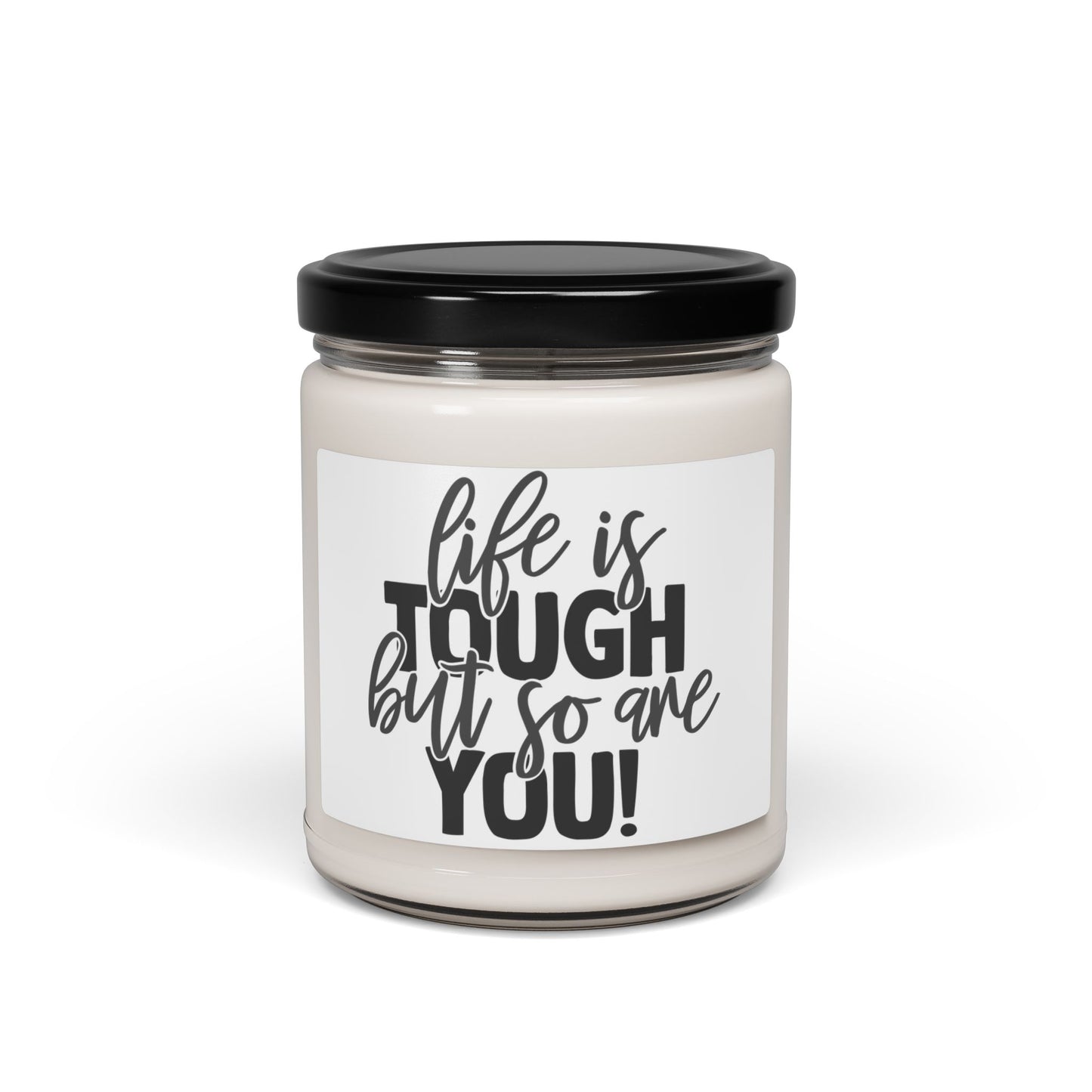 Inspirational Scented Soy Candle | Motivational Gift for Her, Relaxing Home Decor, Self-Care Essential, Encouraging Messages, Aromatherapy