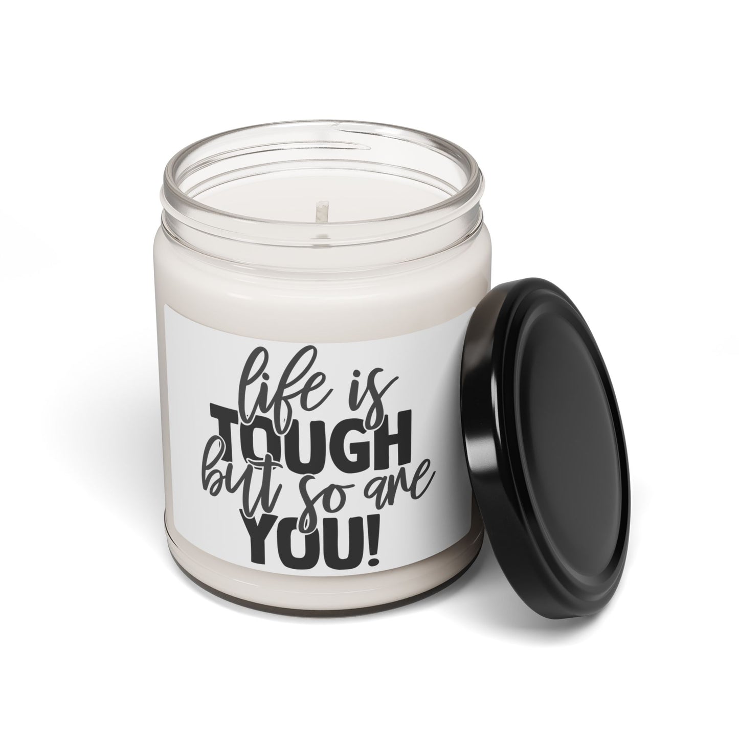 Inspirational Scented Soy Candle | Motivational Gift for Her, Relaxing Home Decor, Self-Care Essential, Encouraging Messages, Aromatherapy