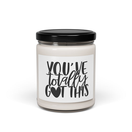 Motivational Scented Soy Candle, 9oz, Aromatherapy Gift, Self-Care, Home Decor, Inspirational Candle, Heartfelt Encouragement