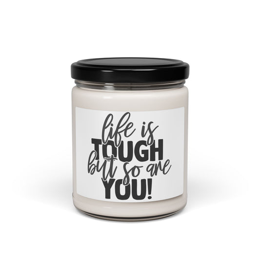 Inspirational Scented Soy Candle | Motivational Gift for Her, Relaxing Home Decor, Self-Care Essential, Encouraging Messages, Aromatherapy